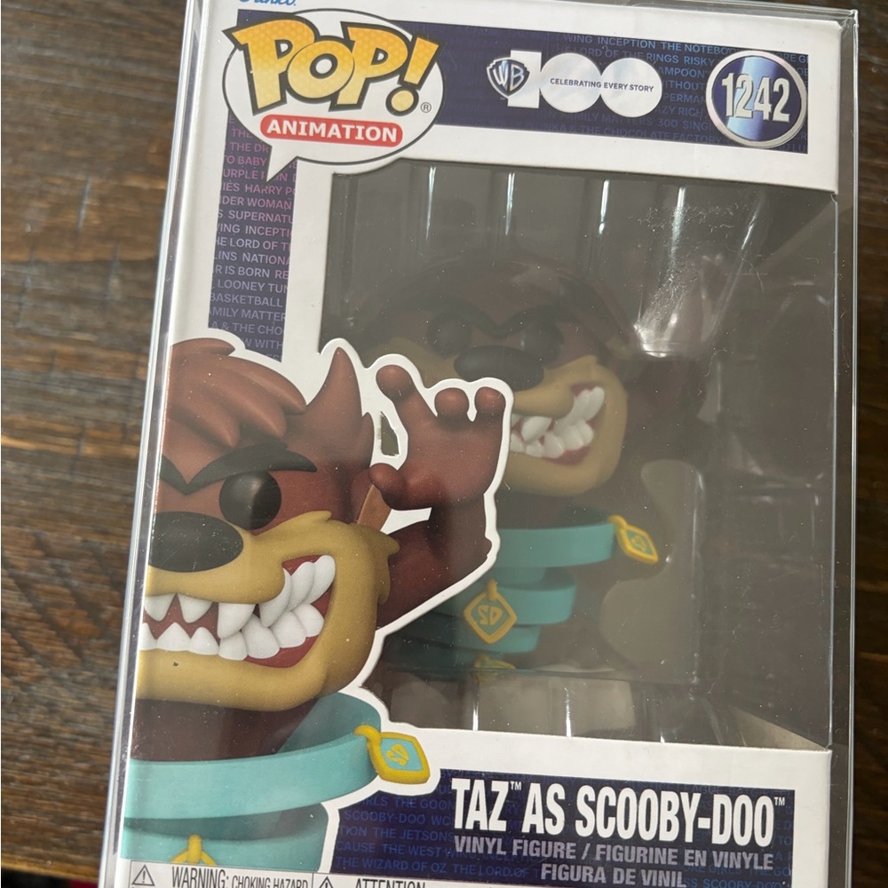 Funko Pop! Animation Taz as Scooby-Doo Vinyl Figure - Brown & Teal